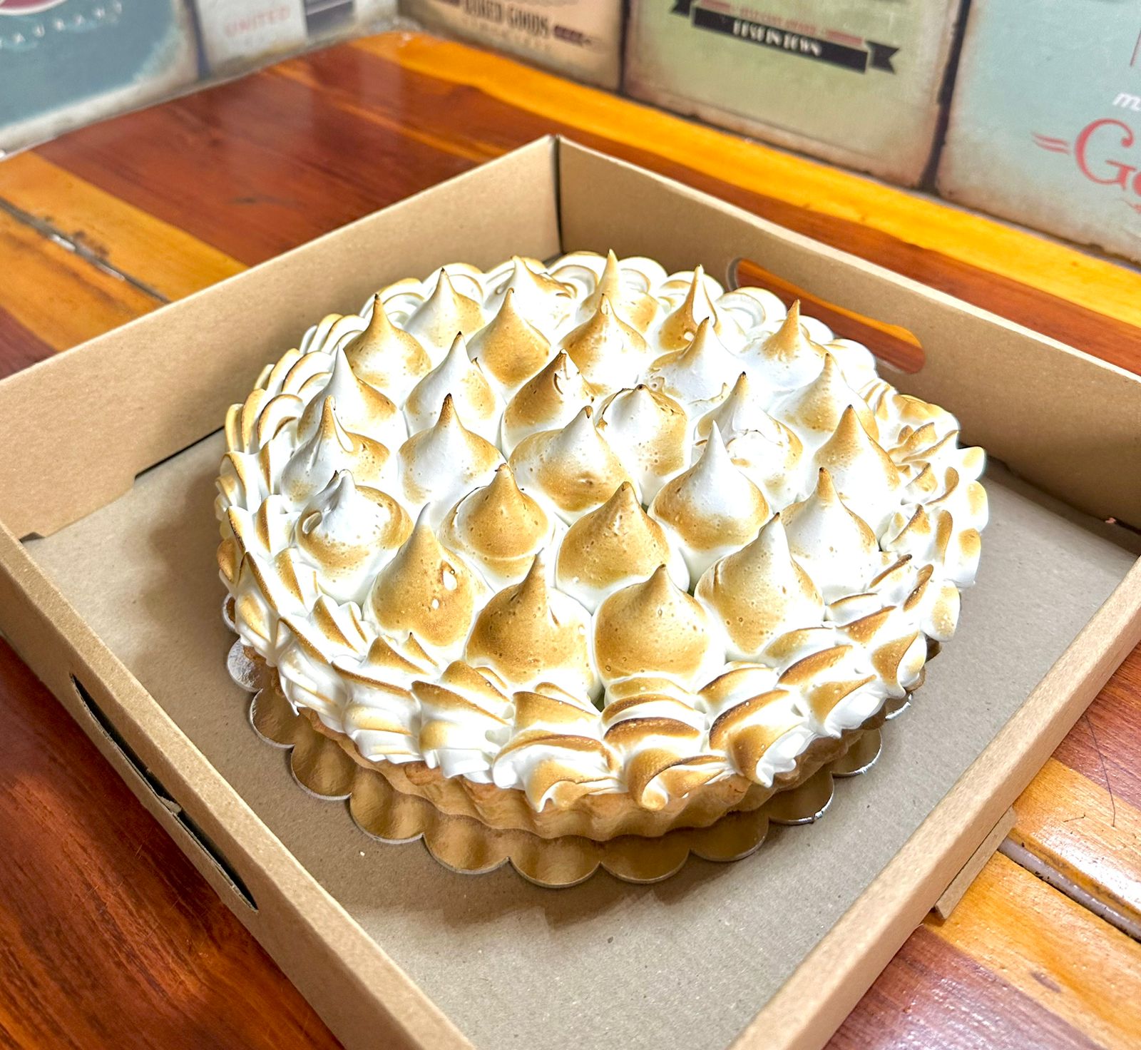 Lemon pie artesanal